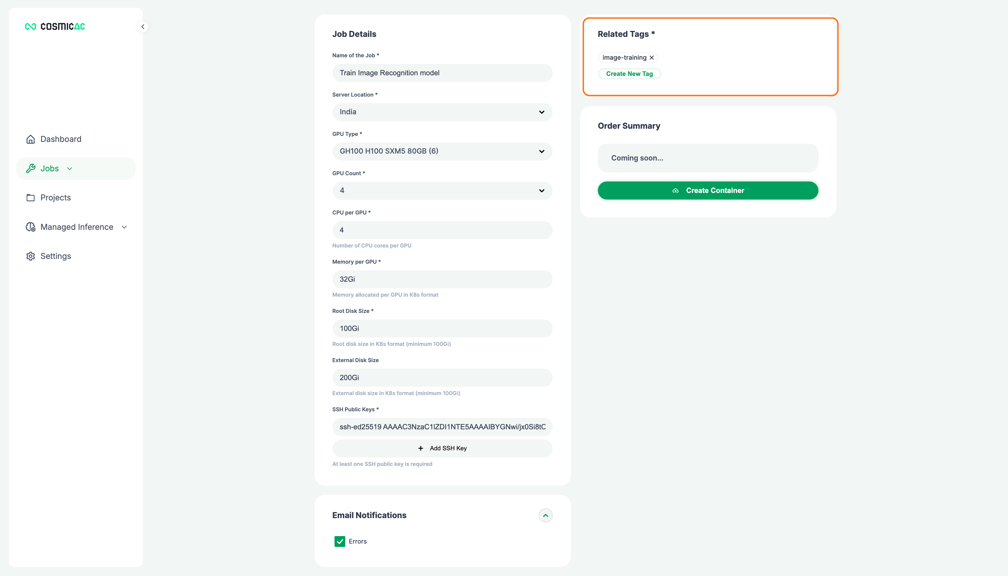 Add tags